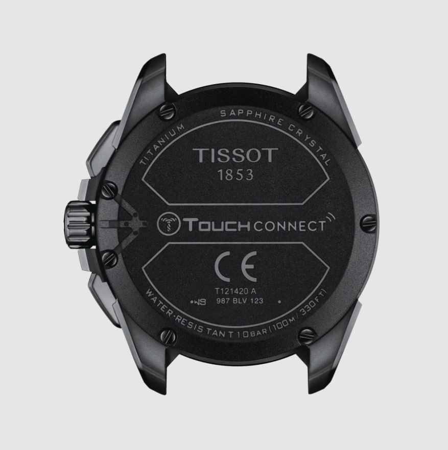 Tissot T-touch Connect Solar Quartz Analog-Digital Black Dial Men's Watch T121.420.47.051.04