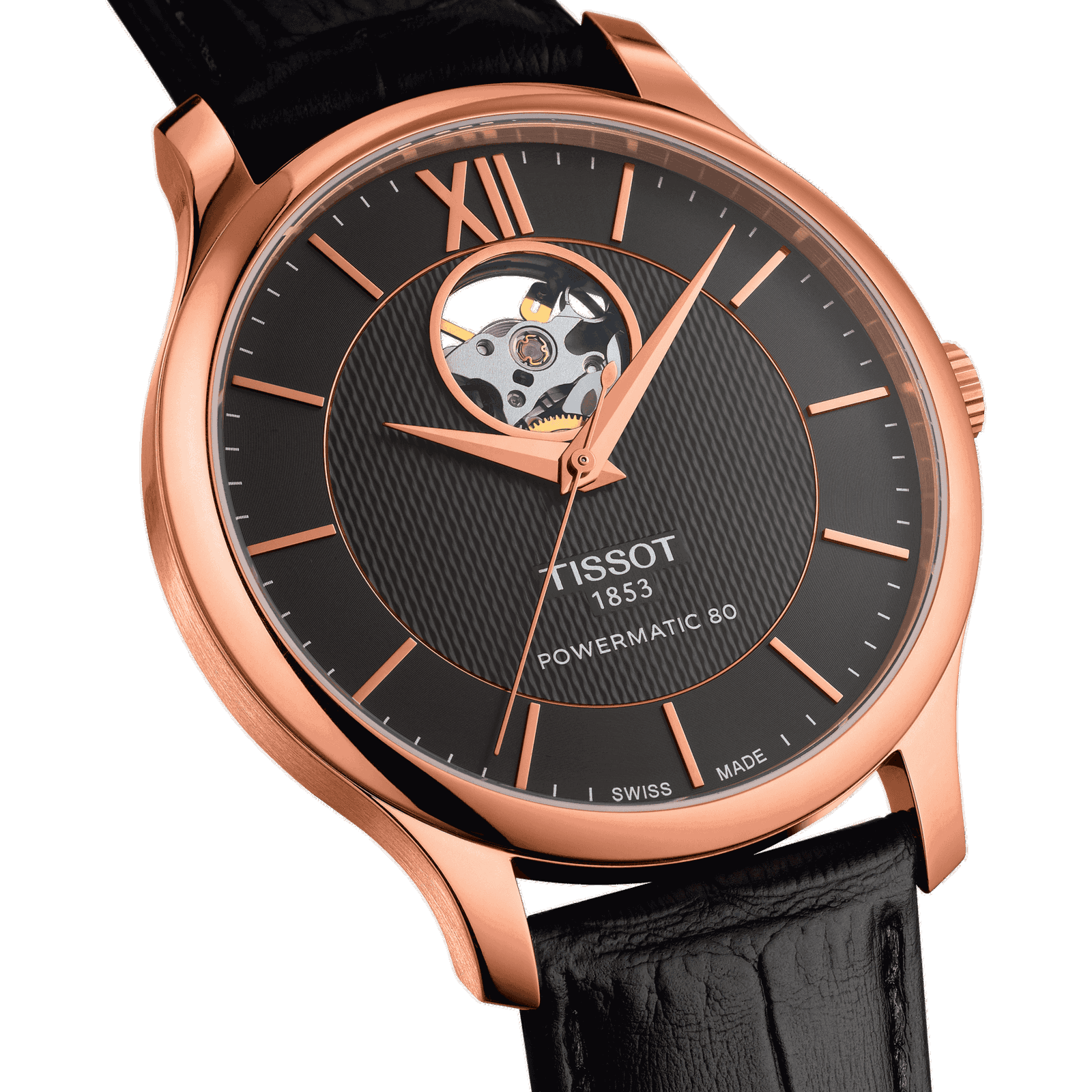 Tissot Tradition Powermatic 80 Open Heart T063.907.36.068.00